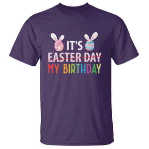Funny It's My Birthday Easter Day T Shirt Rabbit Eggs TS11 Purple Print Your Wear