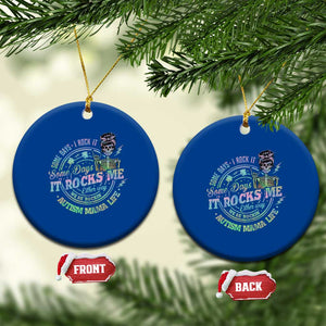 Funny Autism Mama Life Ceramic Ornament Some Days I Rock It Some Days It Rock Me Autism Awareness TS11 1pc Blue Print Your Wear