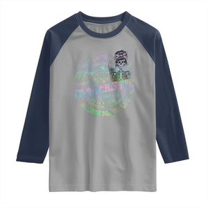 Funny Autism Mama Life Raglan Shirt Some Days I Rock It Some Days It Rock Me Autism Awareness TS11 Sport Gray Navy Print Your Wear