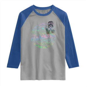 Funny Autism Mama Life Raglan Shirt Some Days I Rock It Some Days It Rock Me Autism Awareness TS11 Sport Gray Royal Print Your Wear