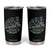 Funny Autism Mama Life Tumbler Cup Some Days I Rock It Some Days It Rock Me Autism Awareness TS11 Black Print Your Wear