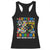 Autism Grandma Racerback Tank Top Autism Doesn't Come With A Manual It Comes With A Grandma TS11 Black Print Your Wear