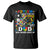 Autism Dad T Shirt Autism Doesn't Come With A Manual It Comes With A Dad TS11 Black Print Your Wear