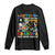 Autism Grandpa Long Sleeve Shirt Autism Doesn't Come With A Manual It Comes With A Grandpa TS11 Black Print Your Wear