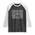 Autism Awareness Raglan Shirt I Am More Than Autism Puzzle Piece TS11 Black White Print Your Wear