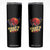 80s Bowling Skinny Tumbler That's Some Bowlshit Neon Retro Ball Pins Strike Spilt TS11 Black Print Your Wear