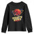 80s Bowling Youth Sweatshirt That's Some Bowlshit Neon Retro Ball Pins Strike Spilt TS11 Black Print Your Wear