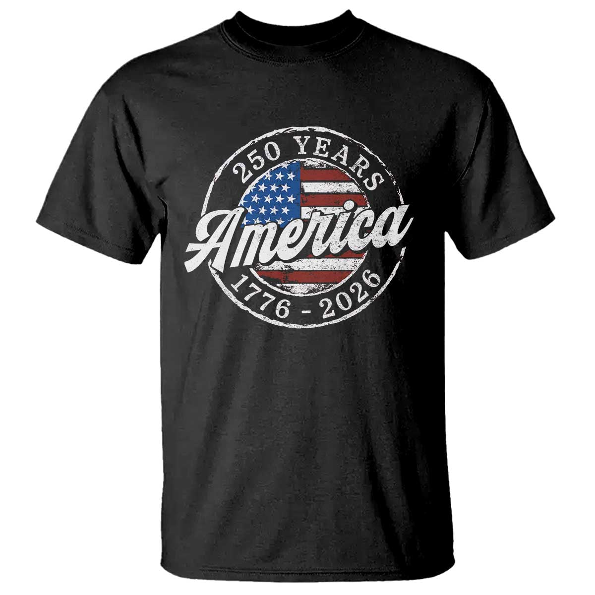 America 250 Years 1776 2026 T Shirt 250th Anniversary USA Vintage USA Flag