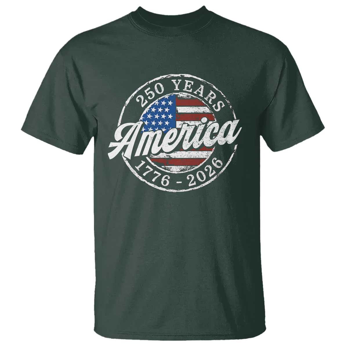 America 250 Years 1776 2026 T Shirt 250th Anniversary USA Vintage USA Flag