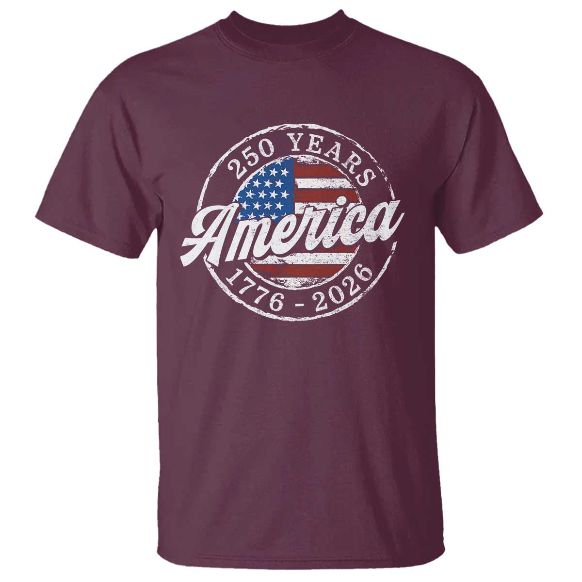America 250 Years 1776 2026 T Shirt 250th Anniversary USA Vintage USA Flag