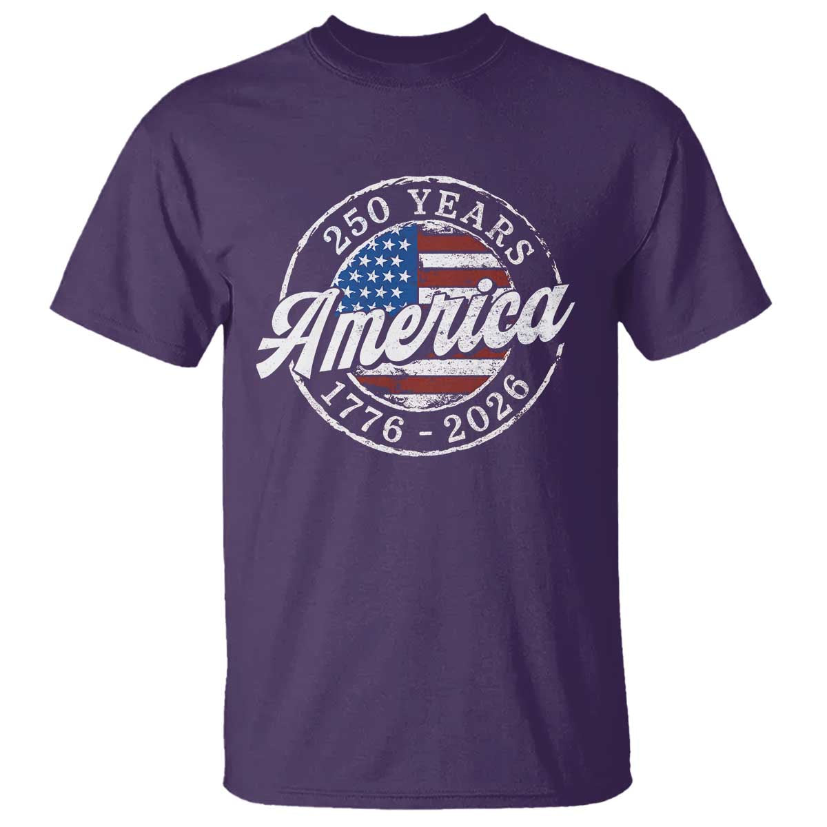 America 250 Years 1776 2026 T Shirt 250th Anniversary USA Vintage USA Flag