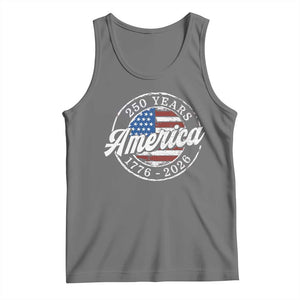 America 250 Years 1776 2026 Tank Top 250th Anniversary USA Vintage USA Flag