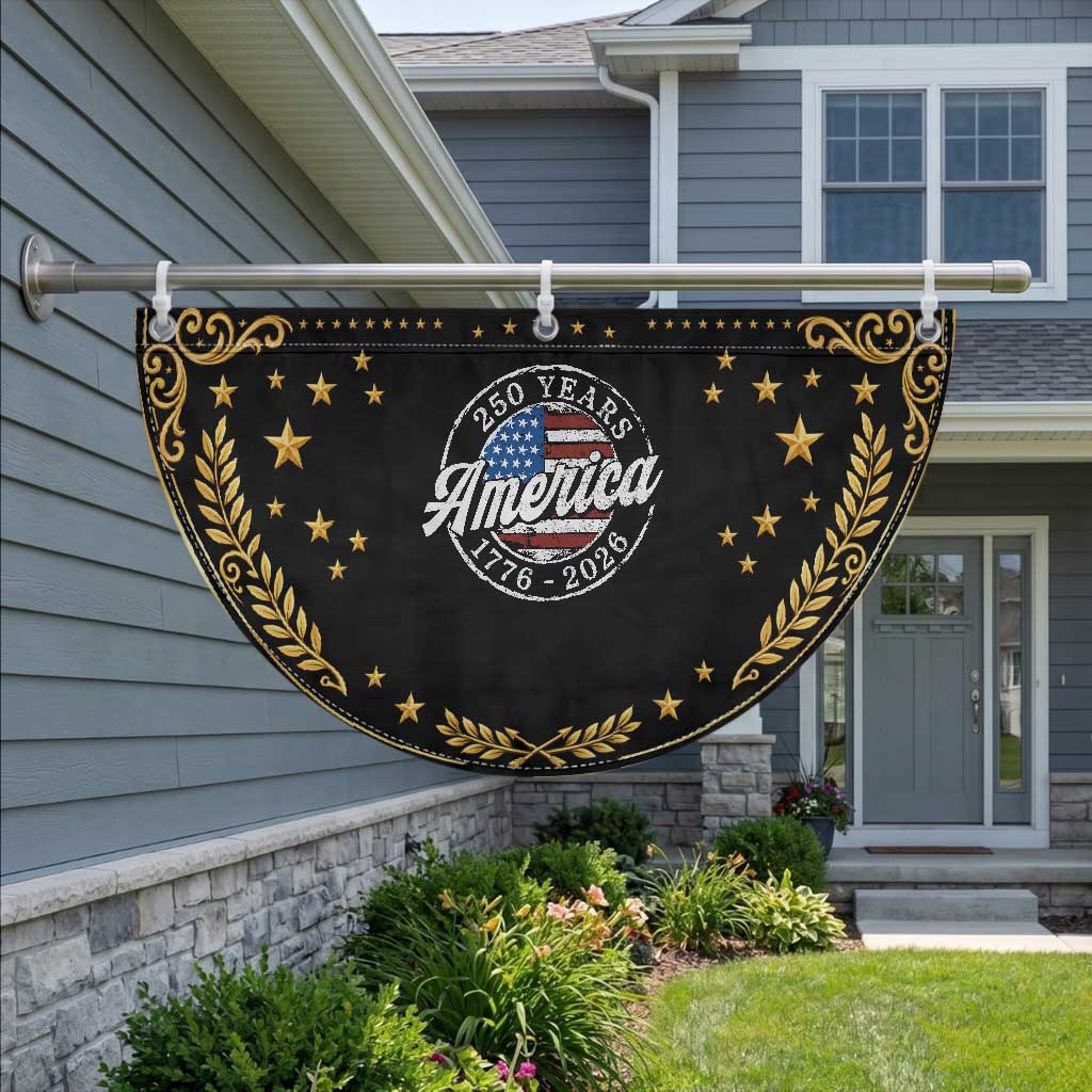 America 250 Years 1776 2026 Patriotic Fan Flag 250th Anniversary USA Vintage USA Flag