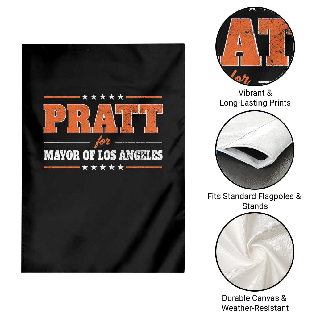 Pratt For Mayor Of Los Angeles Garden Flag LA Mayoral Election US Political TS11 Print Your Wear