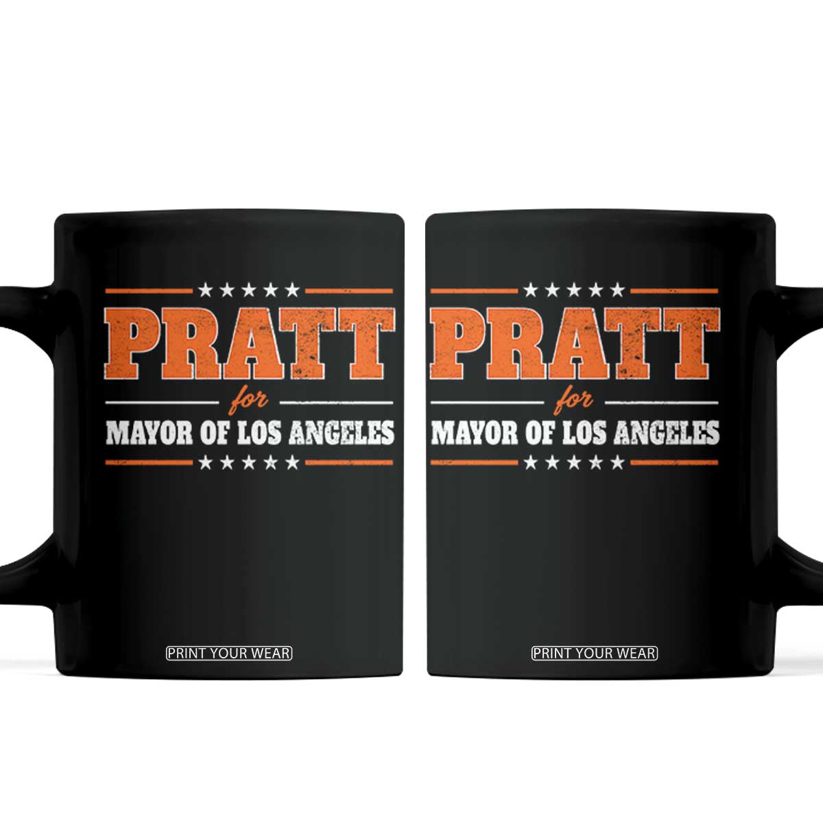 Pratt For Mayor Of Los Angeles Coffee Mug LA Mayoral Election US Political TS11 Black Print Your Wear