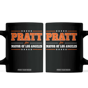 Pratt For Mayor Of Los Angeles Coffee Mug LA Mayoral Election US Political TS11 Black Print Your Wear