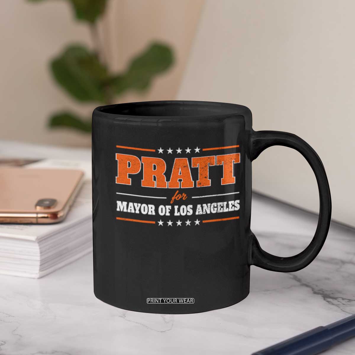 Pratt For Mayor Of Los Angeles Coffee Mug LA Mayoral Election US Political TS11 Print Your Wear