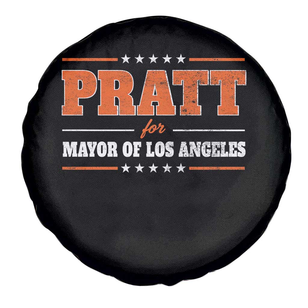 Pratt For Mayor Of Los Angeles Spare Tire Cover LA Mayoral Election US Political TS11 Print Your Wear
