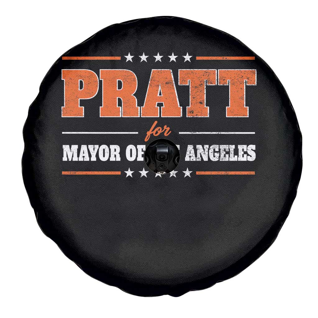 Pratt For Mayor Of Los Angeles Spare Tire Cover LA Mayoral Election US Political TS11 Print Your Wear