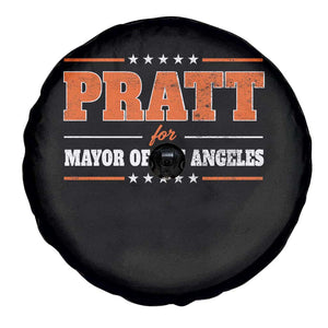 Pratt For Mayor Of Los Angeles Spare Tire Cover LA Mayoral Election US Political TS11 Print Your Wear