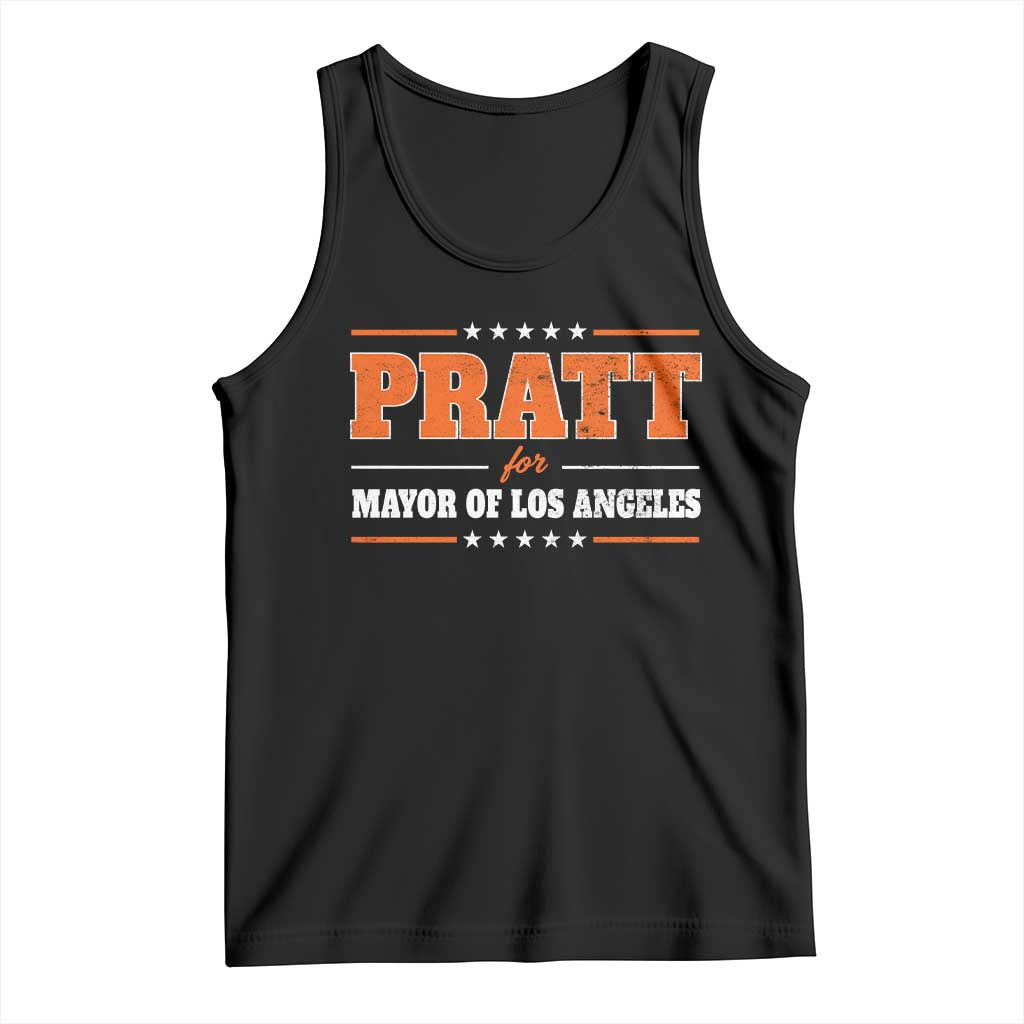 Pratt For Mayor Of Los Angeles Tank Top LA Mayoral Election US Political TS11 Black Print Your Wear
