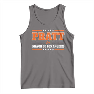 Pratt For Mayor Of Los Angeles Tank Top LA Mayoral Election US Political TS11 Deep Heather Print Your Wear