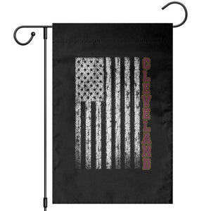 Cleveland Ohio State Pride Vintage American Flag Garden Flag Vintage American Flag Ohio State Pride TS11 Black Print Your Wear