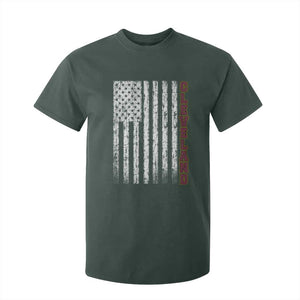 Cleveland Ohio State Pride Vintage American Flag T Shirt For Kid Vintage American Flag Ohio State Pride TS11 Dark Forest Green Print Your Wear