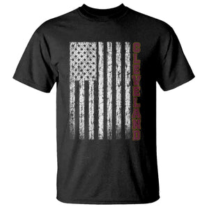 Cleveland Ohio State Pride Vintage American Flag T Shirt Vintage American Flag Ohio State Pride TS11 Black Print Your Wear
