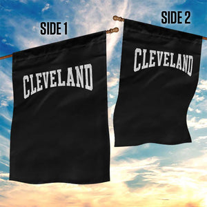 Cleveland Ohio OH City Throwback Design Vintage Garden Flag TS11 Print Your Wear