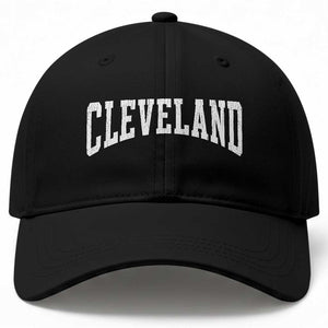 Cleveland Ohio OH City Throwback Design Vintage Baseball Cap TS11 Print Your Wear