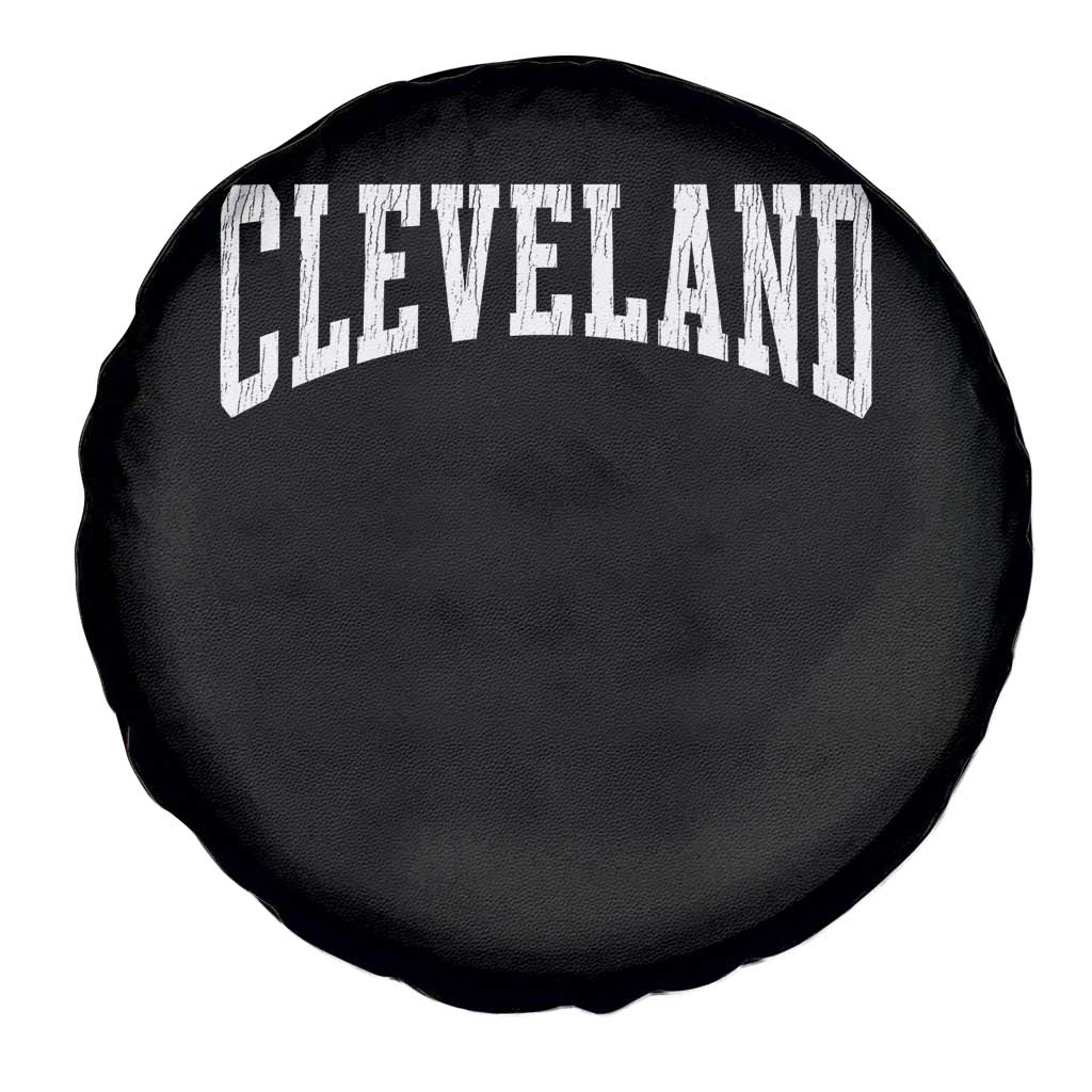 Cleveland Ohio OH City Throwback Design Vintage Spare Tire Cover TS11 Print Your Wear