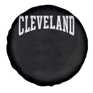 Cleveland Ohio OH City Throwback Design Vintage Spare Tire Cover TS11 Print Your Wear