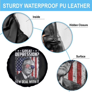 Franklin D Roosevelt Spare Tire Cover Great Depression New Deal With It TS11 Print Your Wear