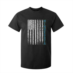 Minnesota MN State Pride Vintage American Flag T Shirt For Kid TS11 Black Print Your Wear