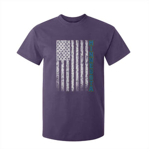 Minnesota MN State Pride Vintage American Flag T Shirt For Kid TS11 Purple Print Your Wear