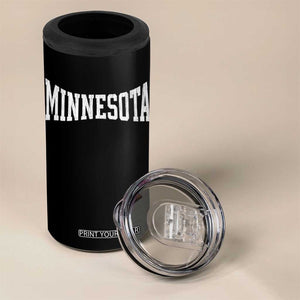 Minnesota MN State Throwback Design Vintage 4 in 1 Can Cooler Tumbler TS11 Print Your Wear