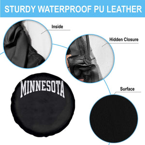 Minnesota MN State Throwback Design Vintage Spare Tire Cover TS11 Print Your Wear