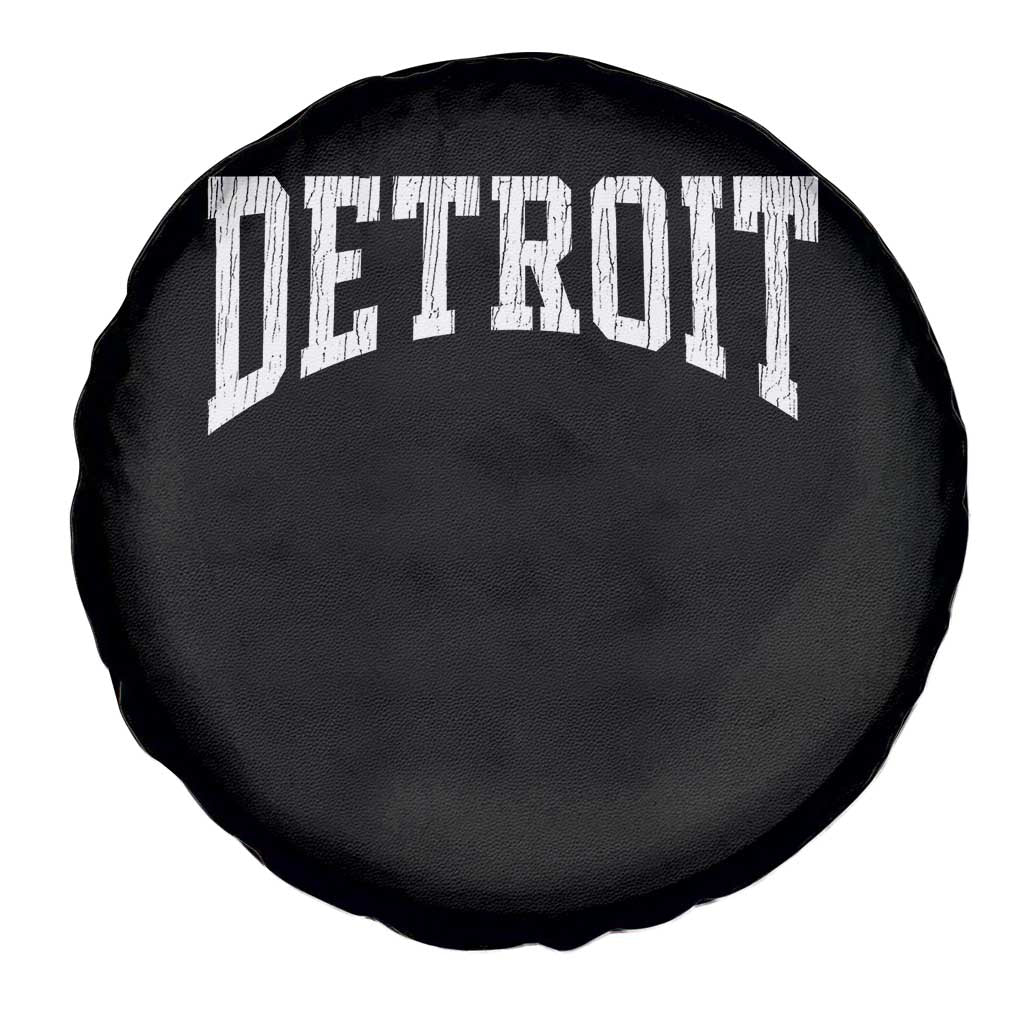 Detroit Michigan City Throwback Design Vintage Spare Tire Cover TS11 Print Your Wear