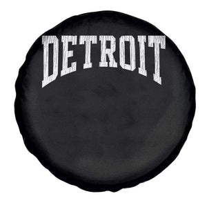 Detroit Michigan City Throwback Design Vintage Spare Tire Cover TS11 Print Your Wear