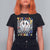 Funny Baseball Vibes T Shirt For Women Retro Groove Green Ball Smiley Face TS11 Black Print Your Wear