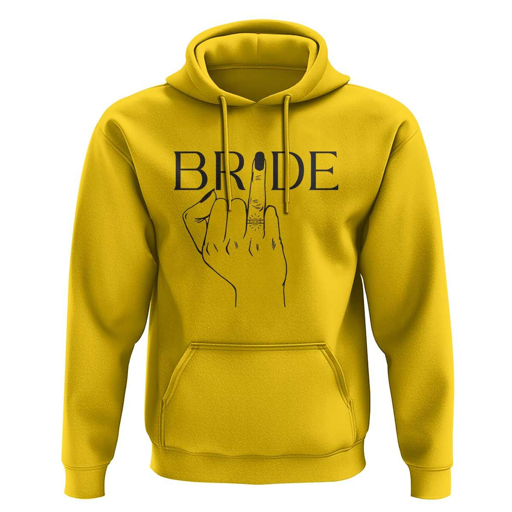 Funny Bride Hoodie Cute Wedding Honeymoon Finger Ring TS11 Daisy Print Your Wear