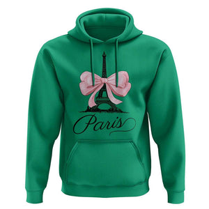 Eiffel Tower French Hoodie Paris Coquette France Pink Bow Aesthetic TS11 Irish Green Print Your Wear
