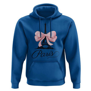 Eiffel Tower French Hoodie Paris Coquette France Pink Bow Aesthetic TS11 Royal Blue Print Your Wear