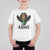 Funny Alien Cowboy T Shirt For Kid Adios Westen Life Country Hat TS11 White Print Your Wear