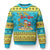Funny Xmas In July Ugly Christmas Sweater Tis The Sea Sun Retro Tropical Pineapple Watermelon TS11 Hawaii Print Your Wear