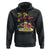 Funny Christmas In July Hoodie Tis The Sea Sun Retro Tropical Pineapple Watermelon TS11 Black Print Your Wear
