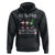 Funny Christmas In July Hoodie It's The Most Winederful Time Of The Year Wine Glasses Flower TS11 Black Print Your Wear