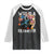 Funny WTF Is A Kilometer Raglan Shirt Patriotic American Freedom George Washington TS11 Black White Print Your Wear