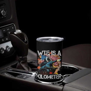 Funny WTF Is A Kilometer Tumbler Cup Patriotic American Freedom George Washington TS11 Print Your Wear